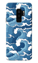 Blue Waves Samsung S9 Plus Back Cover